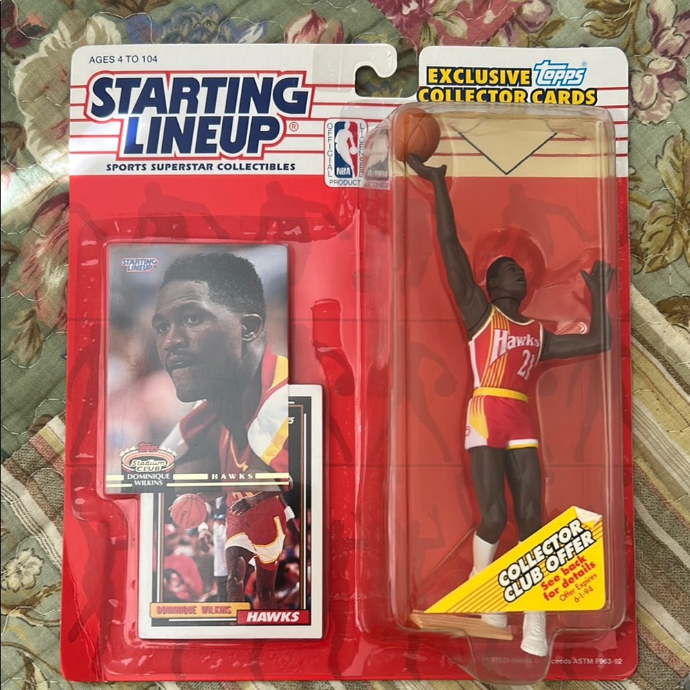 Dominique Wilkins Starting Lineup Figure